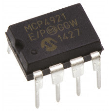 Digital to Analog Converter (DAC) MCP4921 12 Bit Voltage Output with SPI Interface IC DIP-8 Package