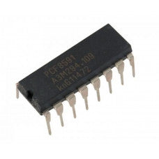 Digital to Analog D/A and 8-Bit Analog to Digital A/D Converter IC DIP-16 Package: PCF8591