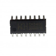 CH340C USB to Serial TTL Converter IC (SMD SOP-16 Package)