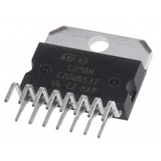 The package L298N Dual Full Bridge Driver IC Multiwatt-15