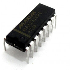 Package: DIP-16 MAX232 Dual Driver/Receiver IC