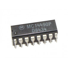 MC14490 IC DIP-16 Package Hex Contact Bounce Eliminator