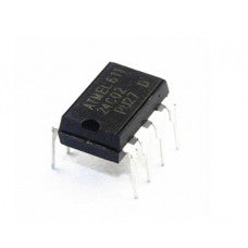 IC DIP-8 package for 24C02 2K bit Serial I2C Bus EEPROM.