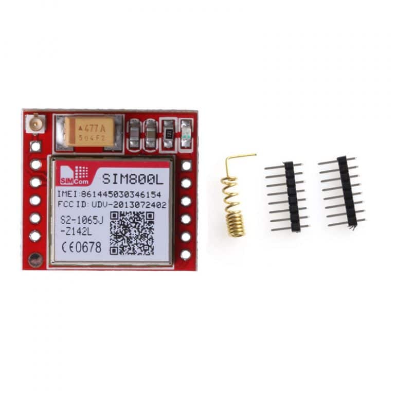 SIM800L GPRS GSM Module Core Board Quad-band TTL Serial Port