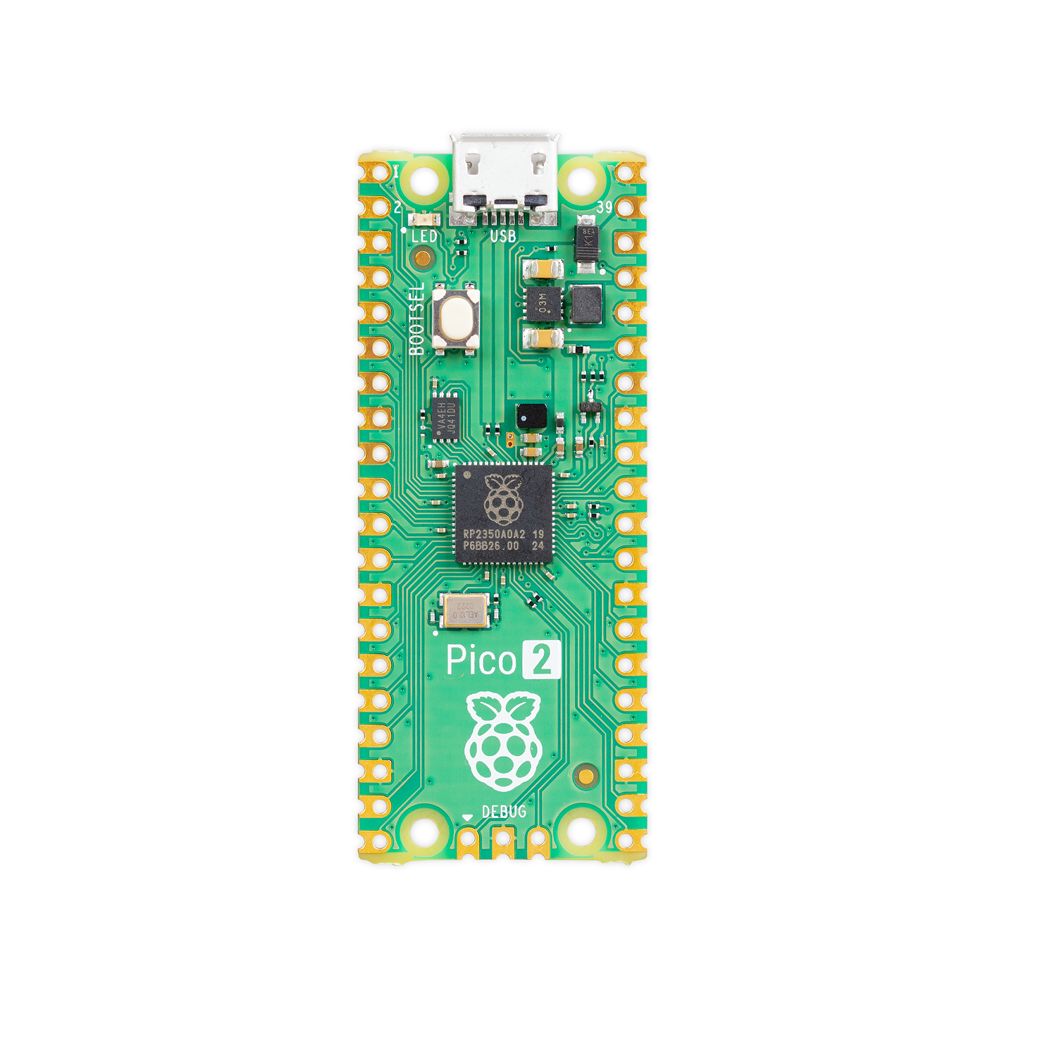 Raspberry Pi Pico 2 (PREORDER- 2-4 weeks lead time)