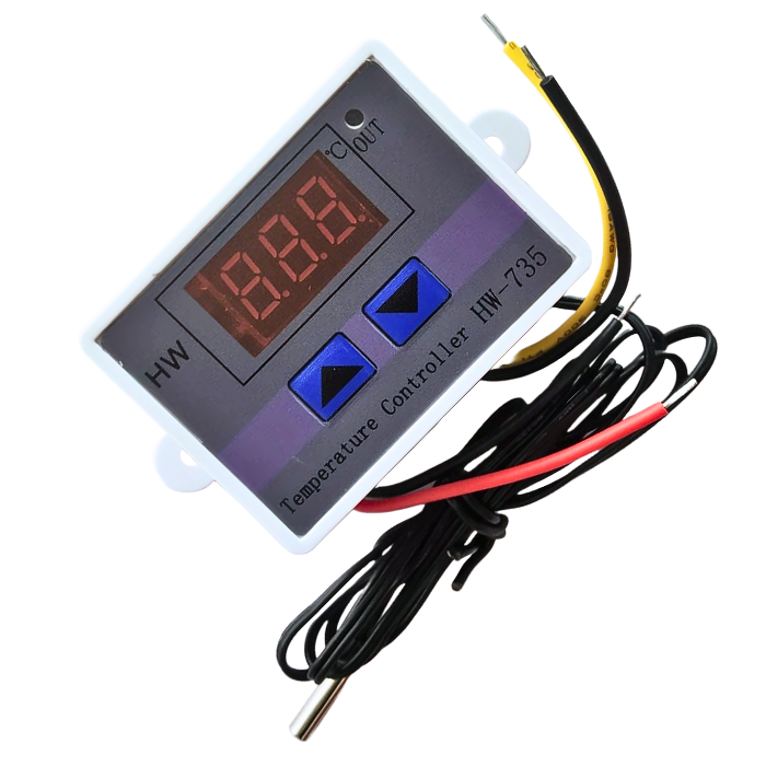 XH-W3001 Multifunctional Water-Resistant Sensor Probe Mini Thermostat Switch with Water-Resistant Led Digital Microcomputer Temperature Controller 10A (Max)