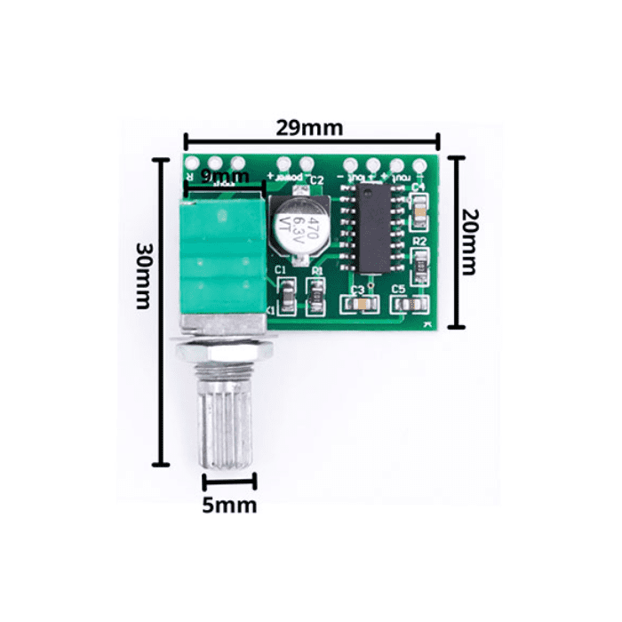 PAM 8403 Amplifier Module with Knob