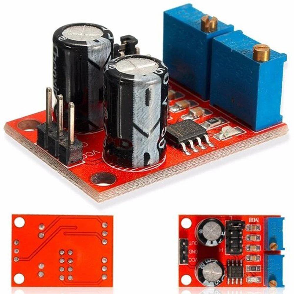 Adjustable Duty Cycle and Pulse Frequency Module NE555