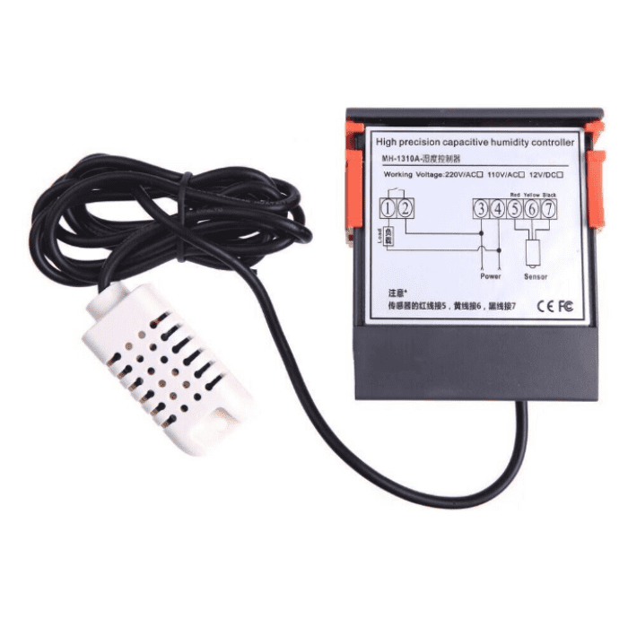 Mini Digital Air Humidity Control Controller MH13001 10A 220V