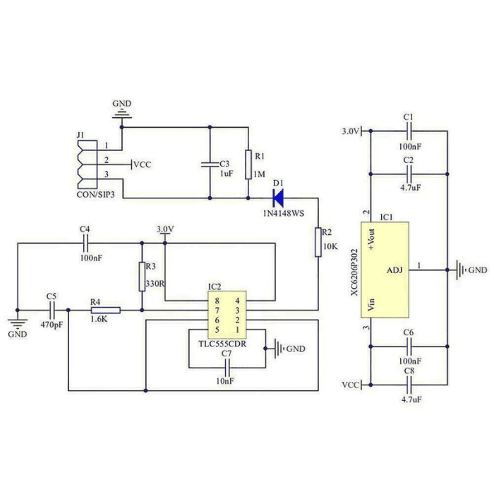 Soil Moisture Analogous Capacitive Sensor