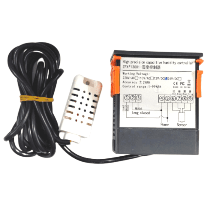 High Precision Capacitive Humidity Controller ZFX-13001 12V DC