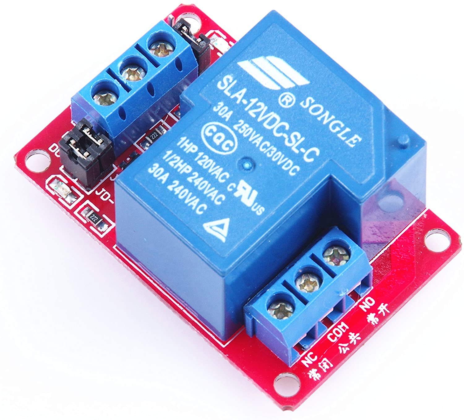 30 amp single-channel 12 volt relay module