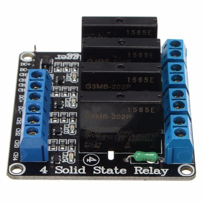 Solid State Relay with 4 Channels