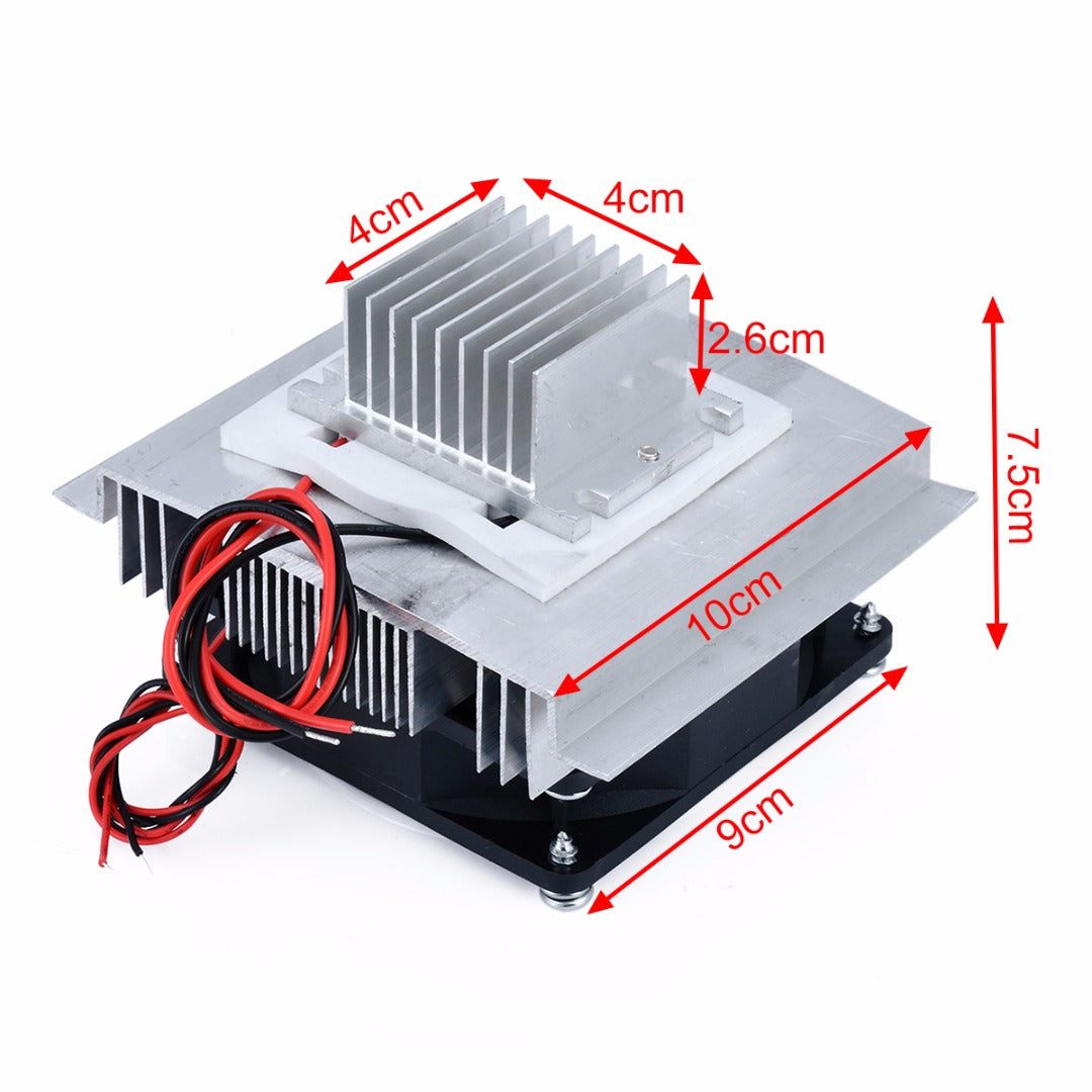 Thermoelectric Peltier Cooling System DIY Kit with TEC-12706 Peltier for Refrigeration