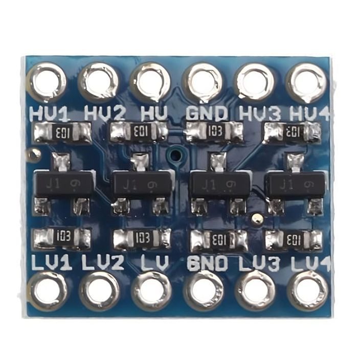 4 Channel Bi-Directional Logic Level Converter (3.3V-5V, I2C or SPI)