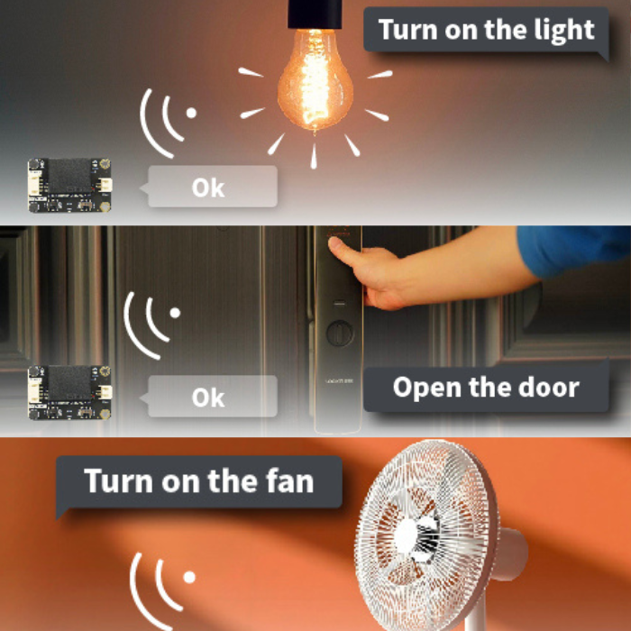 Gravity: Micro:bit, Arduino, ESP32, Offline Voice Recognition Sensor - I2C & UART