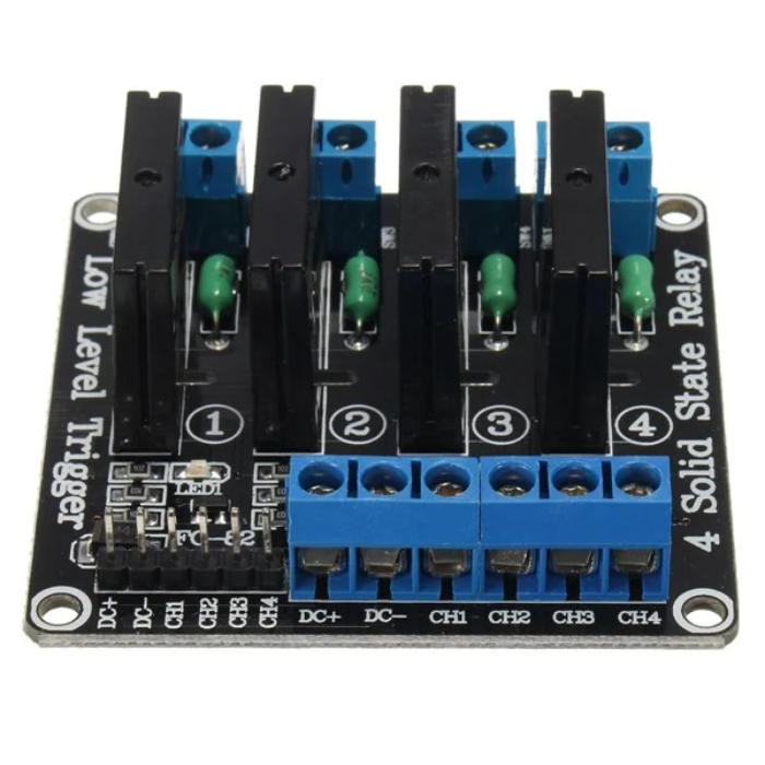 Solid State Relay with 4 Channels