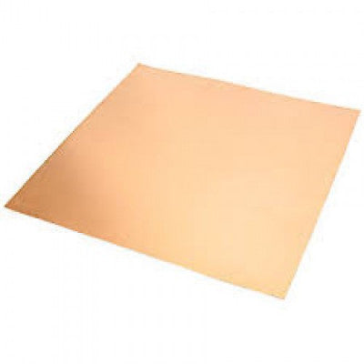 Glass Epoxy Double Sided Plain Copper Clad Board, 6 by 6 inches (PCB)