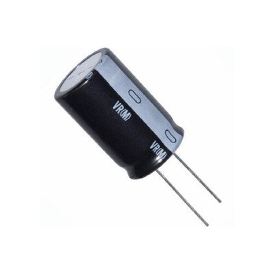 Three-piece pack of 1 uF 50V electrolytic capacitors