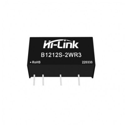 Hi-Link B1212S-2WR3 12V to 12V 2W 167mA DC to DC Isolation Voltage Converter 1500VDC Power Module