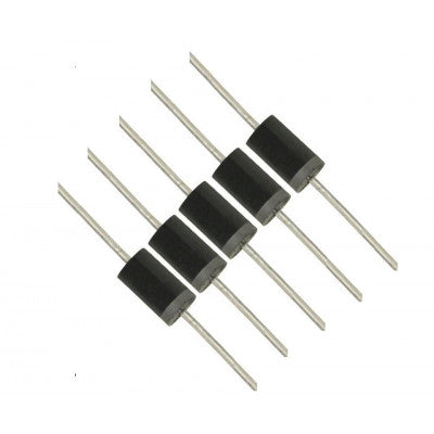 One pack of five 160V 5W 1N5385B zener diodes