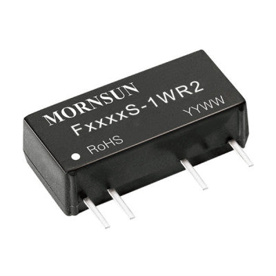 Compact SIP Package - F2405S-1WR2 Mornsun 24V to 5V DC-DC Converter 1W Power Supply Module