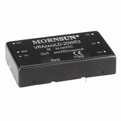 Horizontal DIP Package - Mornsun 24V to 5V DC-DC Converter 20W Power Supply Module VRB2405LD-20WR3.