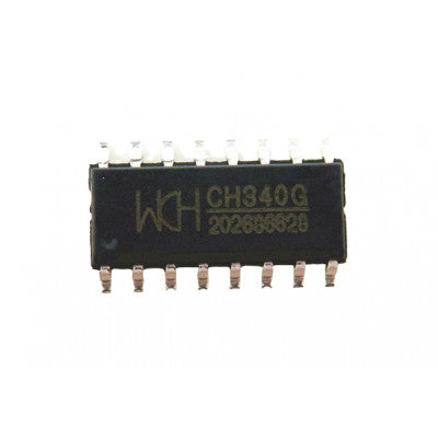 CH340G USB to Serial TTL Converter IC (SMD SOP-16 Package)