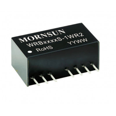 Mornsun 5V to 15V DC-DC Converter 1W Power Supply Module - Exceptionally Small SIP Package WRB0515S-1WR2