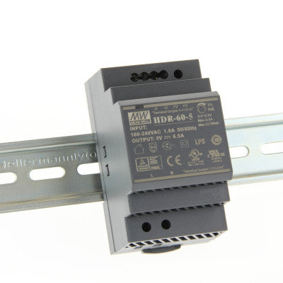 HDR-60-5 Mean well SMPS - Din Rail Metal Power Supply - 5V 6.5A 32.5W