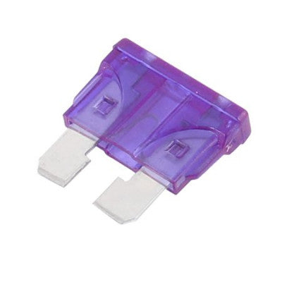 Three Amp Car Blade Fuse - Pair of Pieces