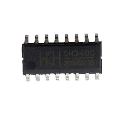 CH340C USB to Serial TTL Converter IC (SMD SOP-16 Package)