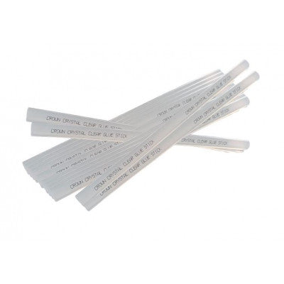 One (1) piece of Crown Transparent Crystal Clear Glue Stick for Glue Gun