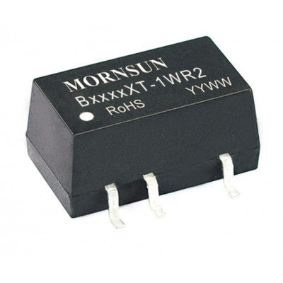 Compact SMD Package - Mornsun 3.3V to 3.3V DC-DC Converter 1W Power Supply Module B0303XT-1WR2