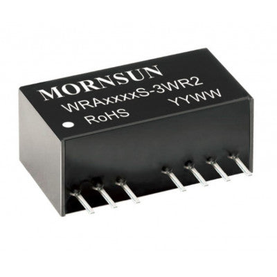 WRA1212S-3WR2 - Ultra Compact SIP Package - Mornsun 12V to ±12V DC-DC Converter 3W Power Supply Module