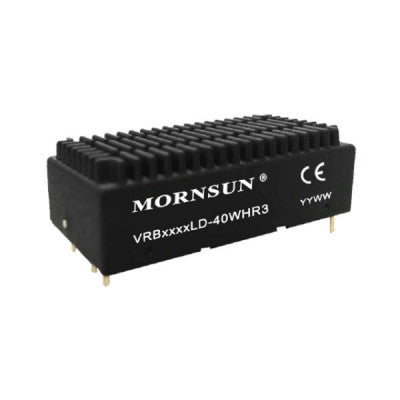 Mornsun 24-to 24-volt DC-DC converter 40W power supply module - six-sided metal shielded package VRB2424LD-40WHR3.