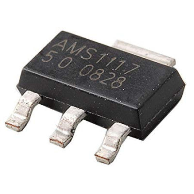 SMD SOT-223 Package - Voltage Regulator IC AMS1117-5V