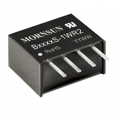 Compact SIP/DIP Package - B2403S-1WR2 Mornsun 24V to 3.3V DC-DC Converter 1W Power Supply Module