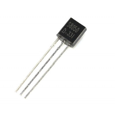 S8050 NPN General Purpose Transistor - 5 Piece Pack - 20V 700mA TO-92 Package