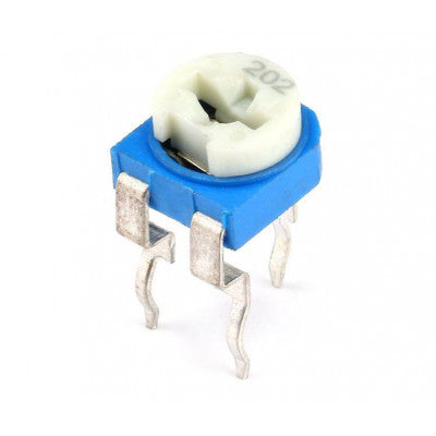 Trimpot Variable Resistor, 2.2K ohm, 2 Pieces, RM065 Package