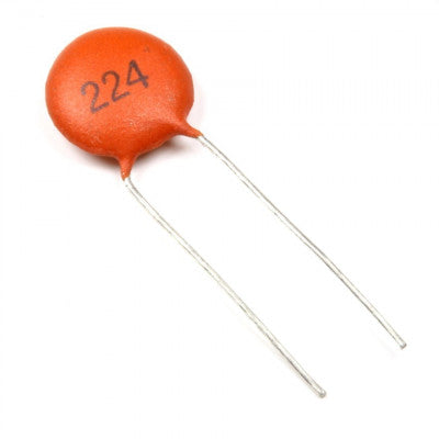 0.22 uF Five-piece set of ceramic capacitors