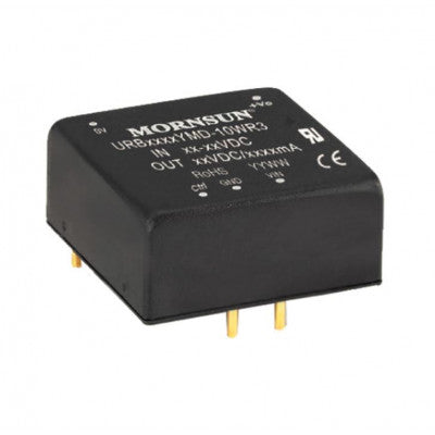 Mornsun 48V to 12V DC-DC Converter 10W Power Supply Module URB4812YMD-10WR3