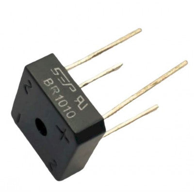 Bridge rectifier (single phase) BR1010, 1.1V 10A