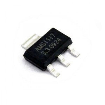 Voltage Regulator IC, SMD SOT-23 Package, AMS1117-3.3V