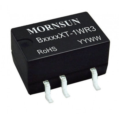 Mornsun 5V to 24V DC-DC Converter 1W Power Supply Module - Small SMD Package B0524XT-1WR3.