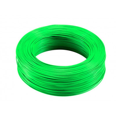 Single-strand PCB wire roll, green, 92 meters, 23AWG gauge