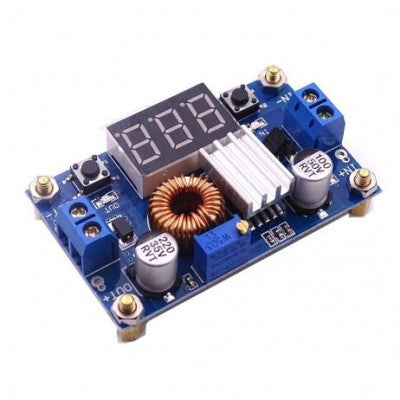 With an LED voltage meter, the XL4015 5A Step Down Adjustable Power Supply