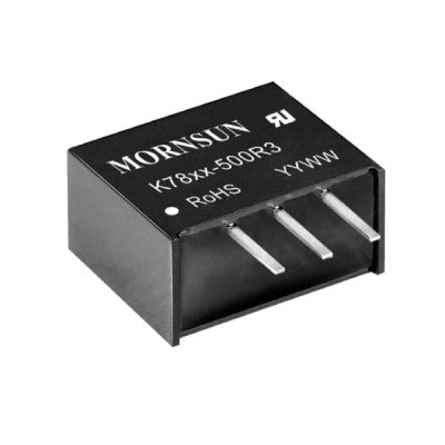 K7805-500R3 Mornsun 0.5W Power Supply Module - SIP Package with 5V Output DC-DC Converter