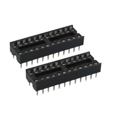 24 Pin DIP IC Base - 2 Pieces Per Pack