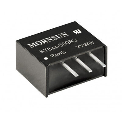 K7815-500R3 Mornsun 0.5W Power Supply Module - SIP Package +15V/-15V Output DC-DC Converter